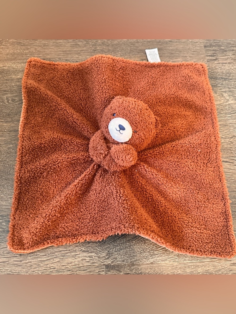 Carters Just One You Brown Bear Baby Blanket Security Lovey 68344 Target Mint